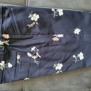 New Ann Taylor LOFT Riviera Slim Pants Size 4P NAVY